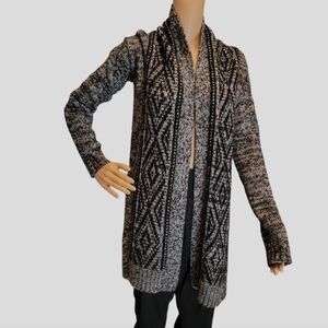 Ruby Moon sweater Cozy Cardigan sz S Wool Blend T43